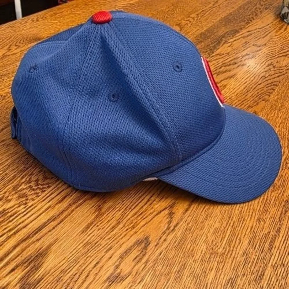 Chicago Cubs MLB OC Sports Youth Baseball Cap Blue Red Adjustable Hat‎